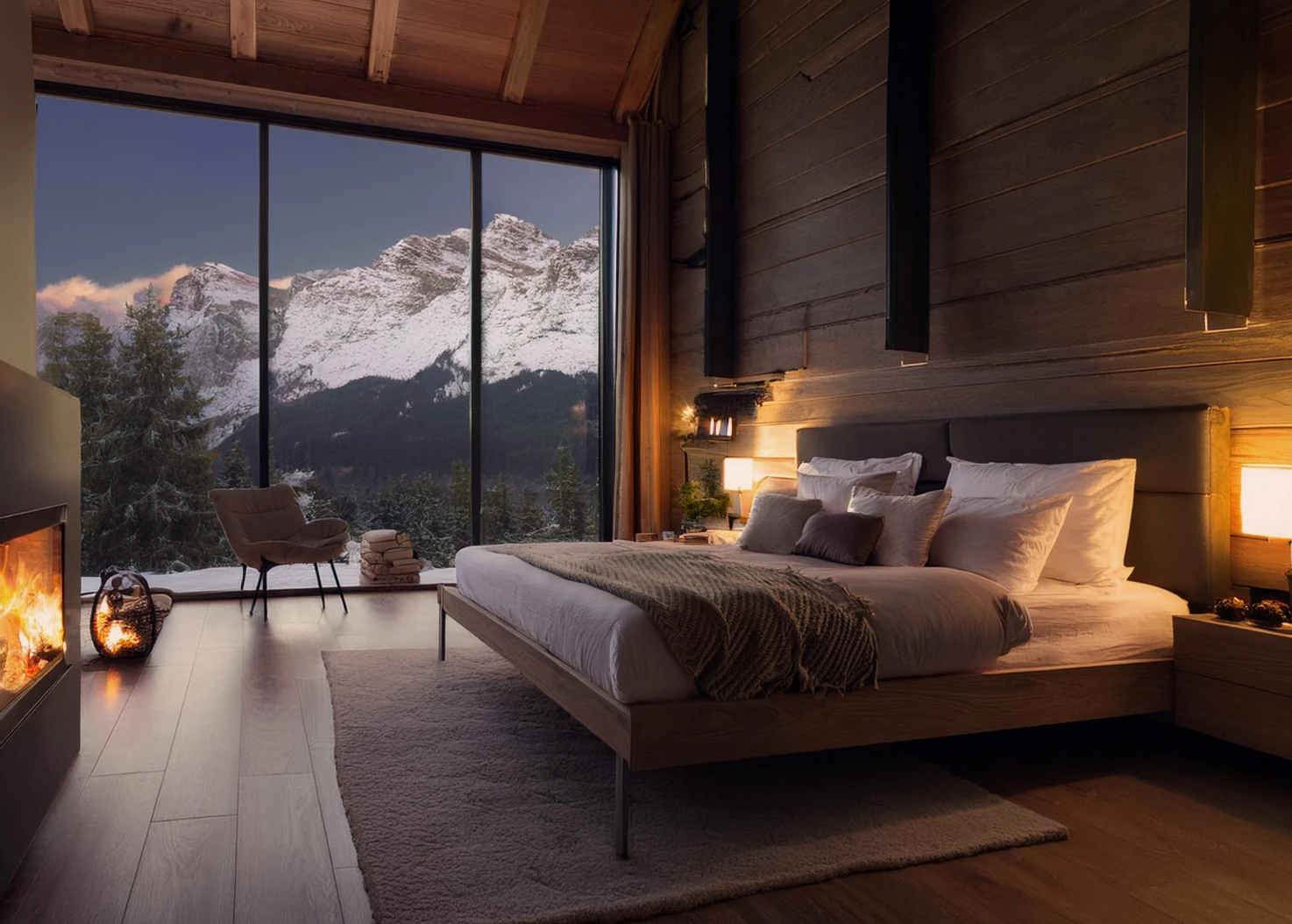 chalet ARTIK chambre